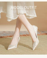 Tacones Altos para Mujer 2025 Estilo Chino Nacional Suave y Versátil Zapatos Individuales de Cheongsam Belleza - details 4