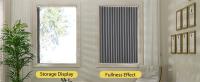 RYBHOME-cortinas opacas para puerta de estilo acordeño, divisor de habitación para sala de estar, baño y dormitorio - details 7