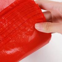 Bolsas de plástico rojas de 50 piezas con asa, bolsa de chaleco grueso para supermercado, tienda de comestibles, regalo, almacenamiento de compras, bolsa de basura de cocina - details 3