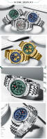 Reloj de Hombre MINIFOCUS Estilo Aviador – Cuarzo, Luminoso, Fecha, Acero Inoxidable - details 12
