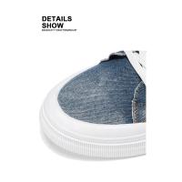 Nuevos Zapatos Vaqueros Azules para Hombre Cómodos Zapatos Vulcanizados con Cordones - details 4