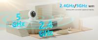 ANSVICAM 2K 5G Wifi cámara domo de doble lente interior 3MP llamada de un toque Monitor de bebé cámara IP de seguridad de conversación bidireccional con Alexa - details 1
