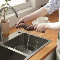 Toalla de algodón, paño de cocina suave y absorbente, trapos para platos de cocina, panal, toalla de lavado de cara transpirable, paño de limpieza del hogar, paño de lavado - details 6