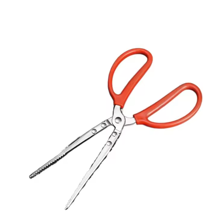 Accesorios multifunción de acero inoxidable para barbacoa, pinzas para cangrejo de mar, pinza para dientes, herramienta de captura de pesca, Clip antideslizante - 1