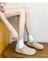 Zapatos todo incluido con plataforma de cuero, nueva versión coreana de versátiles zapatos individuales con aumento de altura interior de un pedal - details 13