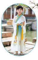 Hanfu para niños, uniformes tradicionales, disfraz antiguo de estilo chino, disfraces de libros para estudiantes de escuela primaria para niños, - details 18