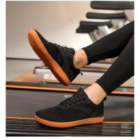 Zapatos de punta ancha, zapatos informales transpirables de malla Unisex para hombre, cómodos zapatos deportivos para caminar descalzos al aire libre - details 12