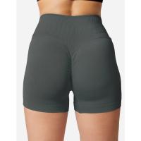 Pantalones cortos deportivos de cintura alta sin costuras para mujer de ropa deportiva - details 9