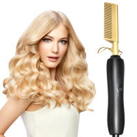 Cepillo Profesional para Alizar el Cabello Hierro de Alizamiento de Cerámica con Enchufe Europeo - details 20