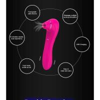 Embalaje privado SEX Vibrador de succión vaginal, estimulador de clítoris con succión de lengua oral, juguetes sexuales para adultos, masturbador erótico - details 9