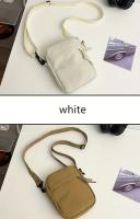 Mini Bolso Bandolera - Ligero, Casual con Bolsillo para Teléfono para Deportes y Ocio - Disponible en Caqui, Blanco, Negro - details 0