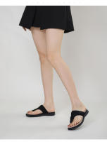 Chanclas para mujer, moda exterior, verano 2025, sandalias de cuña con suela gruesa - details 3