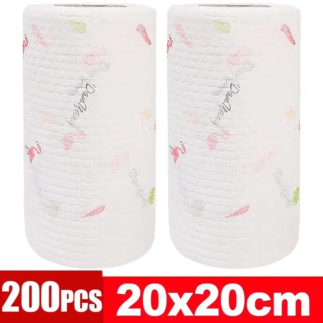 Pañuelos de Limpieza Desechables y Reutilizables Pañuelos de Cocina para el Hogar - 1