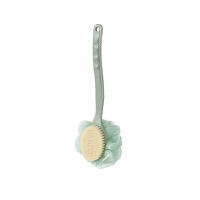 Cepillo de Baño Exfoliante Suave de Cerdas Largas Bola de Baño Colgante de Doble Cara para Exfoliar la Espalda - details 2