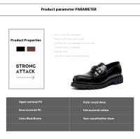 Zapatos Oxford de cuero de diseñador formal superior para hombre, estilo fácil de usar, talla grande, nueva alta calidad - details 2