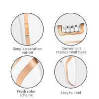 Kemei-depiladora eléctrica para mujer, eliminador de vello Facial, corporal, piernas, Bikini, brazos, axila, axilas, recargable - details 4