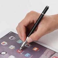 Bolígrafo capacitivo de pantalla táctil portátil, cepillo universal para iPad, tableta, iPhone, accesorios inteligentes - details 11