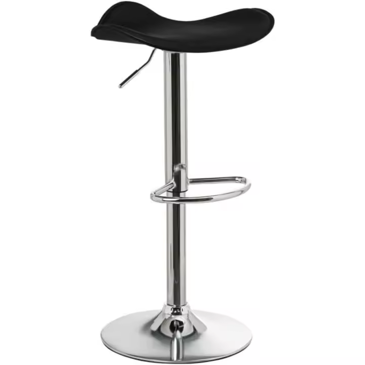 Sillas de Cocina Giratorias en 360° Juego de Taburetes Regulables en Altura de 73 a 83 cm - 1