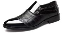 Türkiye erkek deri ayakkabI estilo hecho a mano clásico vestido de cuero negro zapatos Oxford para hombres - details 12