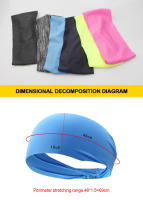 Diadema deportiva transpirable para hombres y mujeres, banda elástica ultrafina de secado rápido para el sudor del cabello, Yoga - details 0