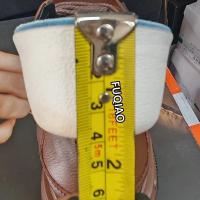 Zapatos de cuero genuino para hombre, cómodos zapatos informales con cordones, plantilla deportiva transpirable con 8 cm de altura - details 7