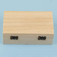 Caja de Madera de Alta Calidad S/M/L con Tapa Artesanal y Encaje Cuadrado para Decoración del Hogar y Almacenamiento de Suministros - details 2