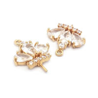 Colgante de Abalorio de Cuentas de Medio Agujero de Oro 18K Material de Metal de China - details 89