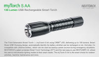 Linterna Inteligente NEXTORCH S Modos de Policía Militar Táctico y Silvio Fuente de Alcalgen AA - details 0