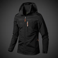 Chaqueta de Combate para Hombres A Prueba de Viento, Impermeable, Nueva para Senderismo y Ciclismo al Aire Libre en Otoño - details 3