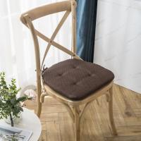 Cojín de algodón suave para el aula, almohadilla relajante para silla, Color sólido, ramio, para el hogar - details 2