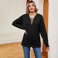 Sudadera con capucha elegante para mujer, manga larga, moda coreana, estilo casual y suelto - details 9