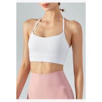 Top halter con espalda en T, chaleco, sujetador deportivo a prueba de golpes, almohadilla para el pecho, sujetador deportivo para yoga. - details 5