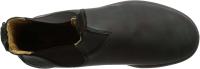 Zapatos de pareja formales de cuero Oxford sin cordones, botas clásicas para hombre, botas vintage casuales negras - details 19
