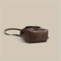 Mochila Mini con Hebilla y Cordón Bolso Escolar de Cuero PU para Mujer - details 8