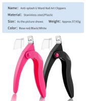 Cortinas acrílicas, estable de acero inoxidable para belleza, herramienta de manicura, cortador profesional de cápsulas para uñas - details 12