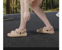 Sandalias de Doble Correa DIY para Mujer Suela Gruesa, Impermeables, Estilo Playero para Verano al Aire Libre - details 17