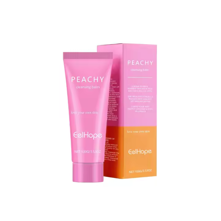 EELHOPE Crema Desmaquillante Hidratante de Melocotón Cuidado Diario Facial Ingredientes Suaves - 1