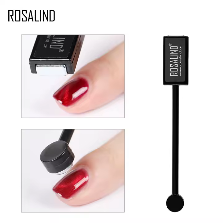 NAILWIND-Palo magnético de silicona para uñas de ojo de gato, tablero magnético de efecto fuerte, efecto de tira de línea 3D, herramienta de pluma magnética fuerte - 1