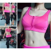 Sujetadores deportivos elásticos de nivel 4 para mujer, ropa interior fija de secado rápido a prueba de golpes, chaleco para Decoración - details 1