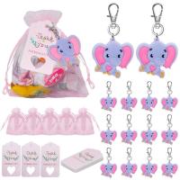 Conjunto De Decoración para Fiesta De Cumpleaños, Nuevo Estilo, Llavero, baby shower, Elefante - details 3