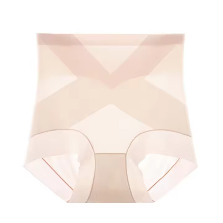 Calzoncillos levantadores de glúteos de cintura alta para mujer, bragas con faja, entrenador de cintura, calzoncillos adelgazantes, contracción del vientre fino - 1