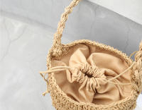 Bolso de hombro hecho a mano para mujer, bolsa de playa con diseño tejido de paja, Bolso pequeño de viaje - details 22
