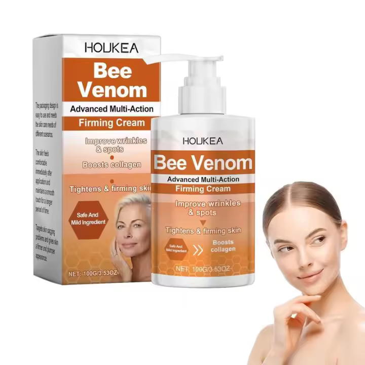 ApisDerm BotoxBee Crema avanzada de eliminación de arrugas multiacción, suero reafirmante en barra con veneno de abeja Botox, para todo tipo de piel - 1