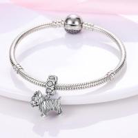 Abalorio Animal Friends en plata de ley con piedra de circón S, pulsera de 3 mm adecuada, regalo perfecto para mujer - details 23