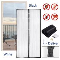 Cortinas antimosquitos para puertas, mosquitera magnética para puerta y ventana, malla de cierre automático para cocina y sala de estar - details 1