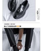 Zapatos de vestir de diseñador para hombre, zapatos casuales de cuero de fibra ultrafina: cabeza alta, fácil de usar, aumento de altura, nuevo estilo grande - details 10