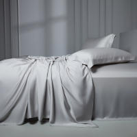 Juego de Ropa de Cama de Lujo 2025 100% Algodón, Manga Larga, Alto Número de Hilos, Color Sólido, Cama de 1.8m - details 3