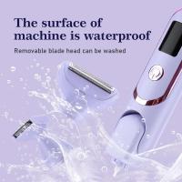 Depiladora multifuncional 5 en 1 para mujer, afeitadora para cara, nariz, pierna, axila, Bikini, recortadora de pelo, maquinilla de afeitar, resistente al agua, recarga USB - details 7