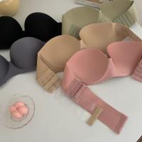 Push-up en la espalda sin anillo de acero con cinturón de extensión sujetador Invisible sujetadores para mujer envoltura en el pecho sin correas Bralette sujetador Sexy sin tirantes - details 1