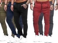 Diseño deportivo a rayas de hip-hop para hombre, pantalones Fiess, otoño e invierno - details 2
